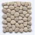 natuursteen mozaïek, mozaïek, beige, keien, pebbles, badkamer, wandtegels